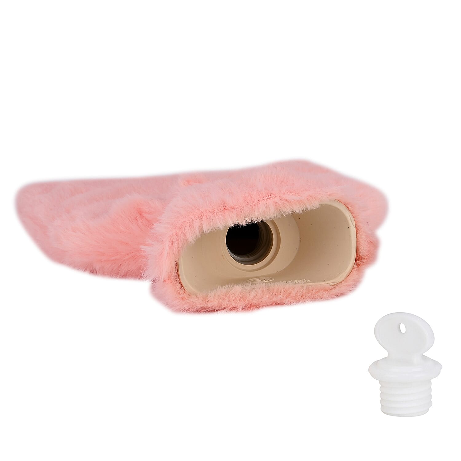 1000ML Hot Water Bag with Socks - Pink 1000ML Hot Water Bag with Socks - Pink