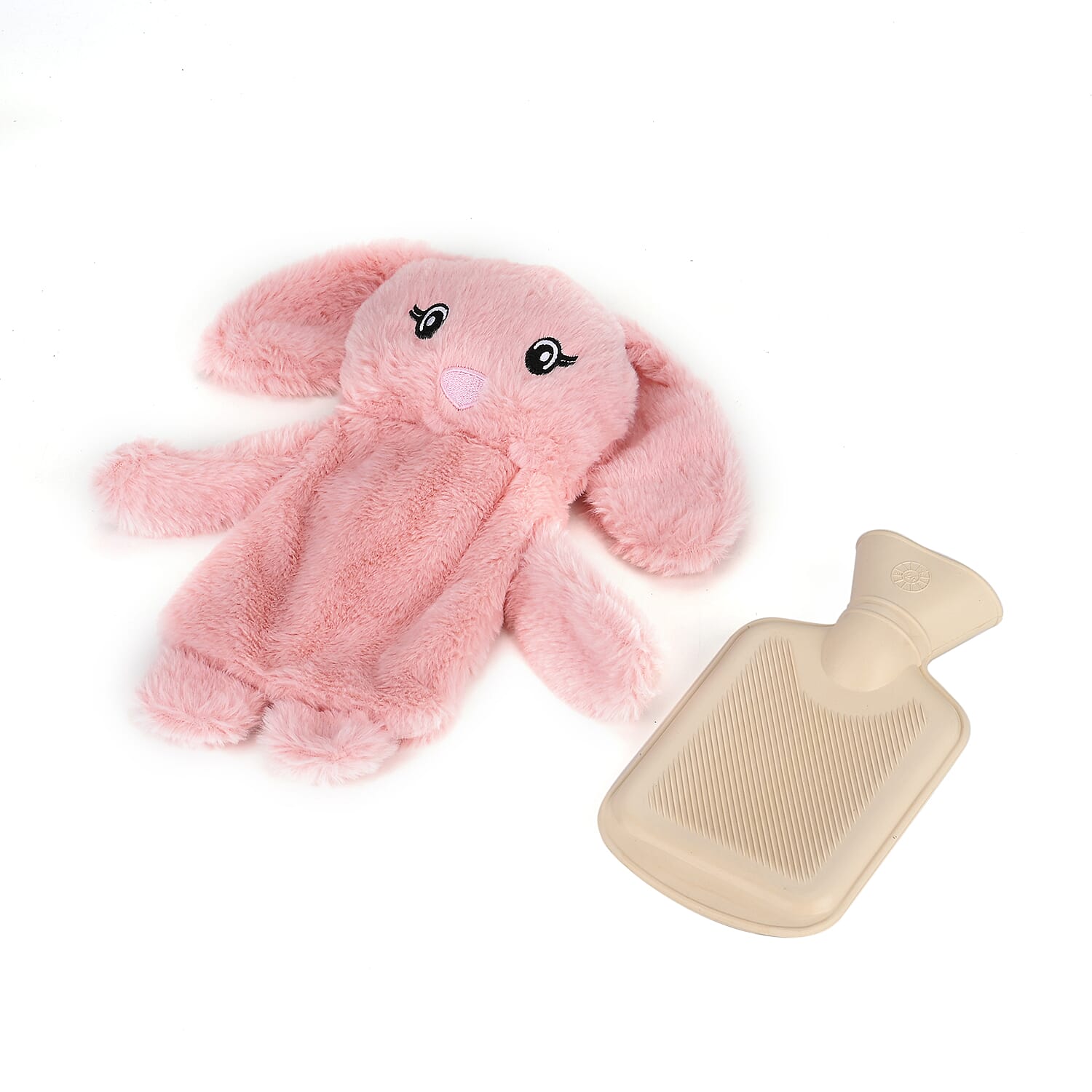 Hot Water Bag with Stuffed Rabbit Cover - 500ML