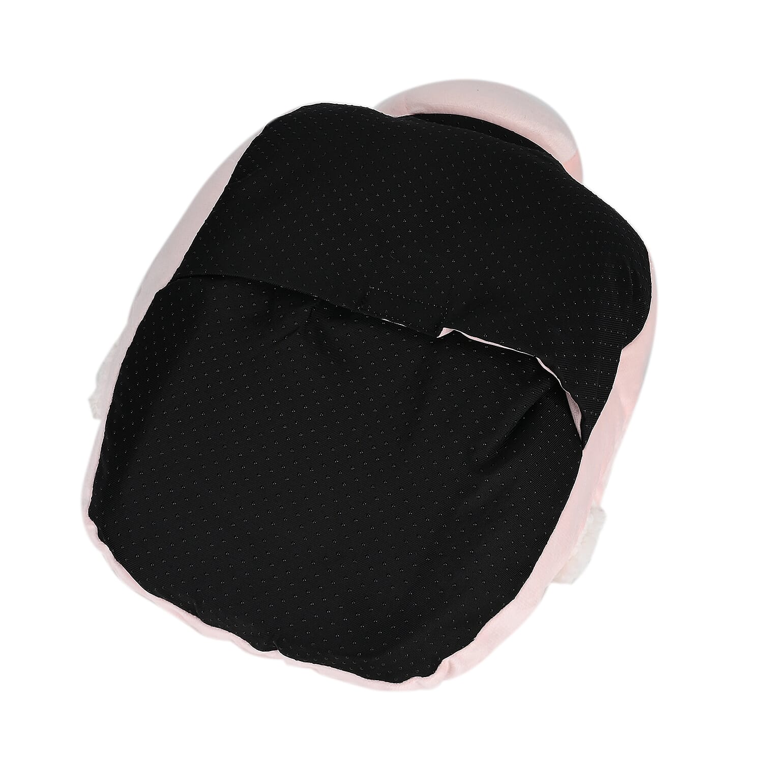 New Arrivals-  Huge Fluffy Warm Fleece Lined Multi Purpose Hot Water Bottle for your Hands, Feet- 2000ml - Pink