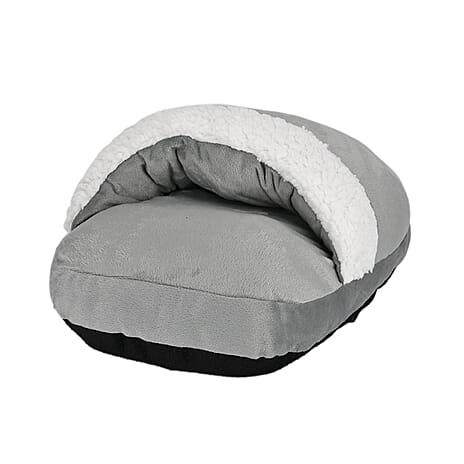 Huge Fluffy Warm Fleece Lined Multi Purpose Hot Water Bottle for your Hands, Feet- 2000ml - Grey
