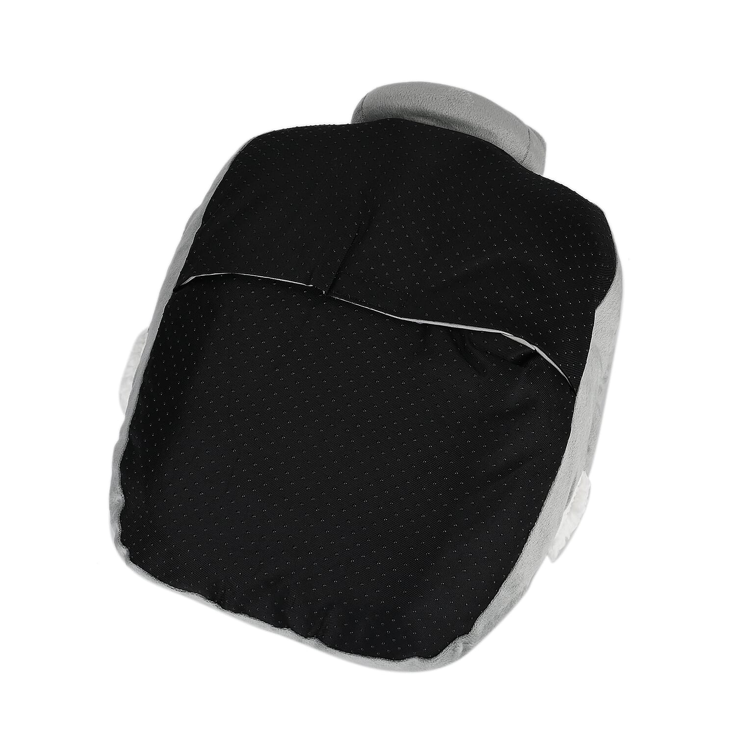 Huge Fluffy Warm Fleece Lined Multi Purpose Hot Water Bottle for your Hands, Feet- 2000ml - Grey