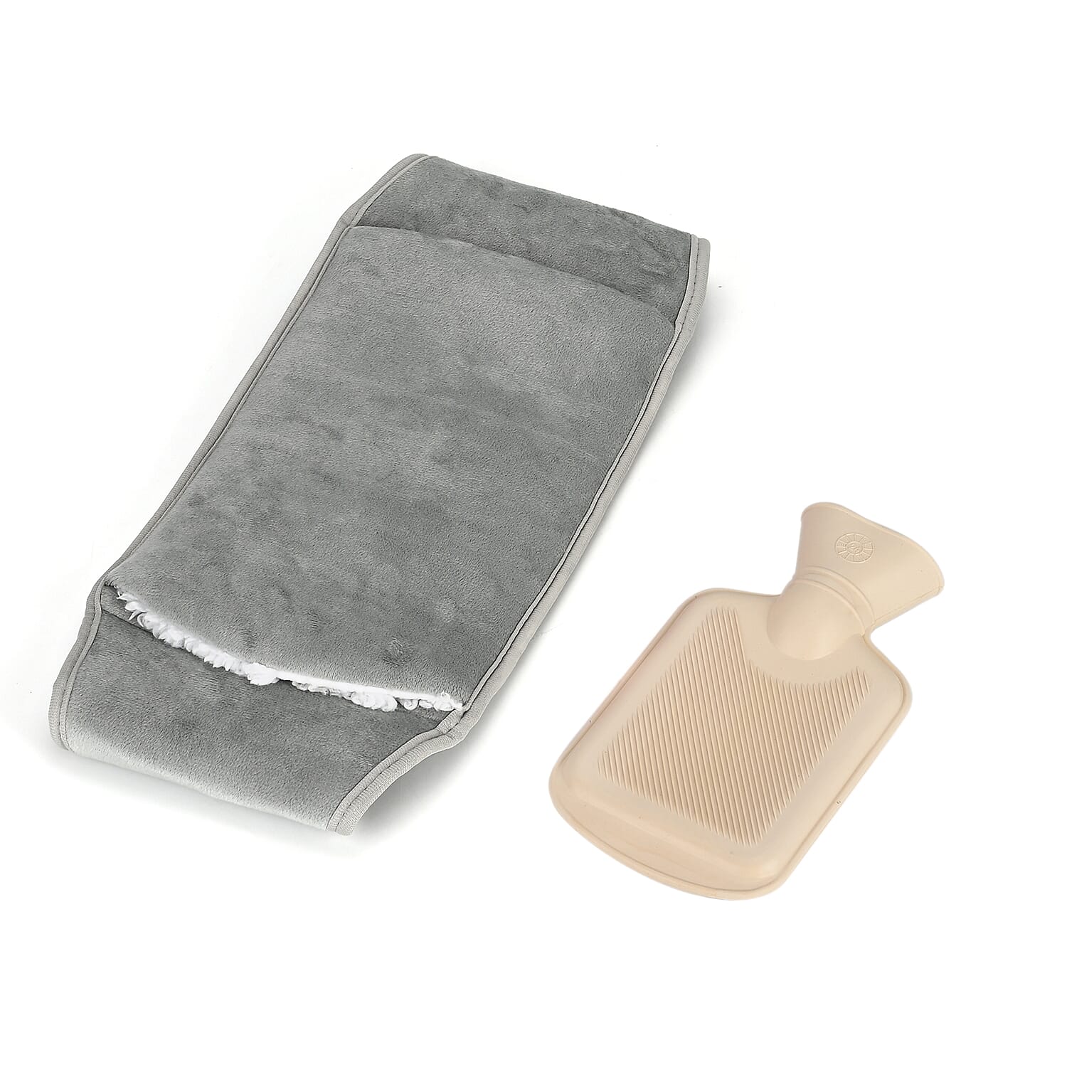 1000ml Fleece Hot Water Belt - Grey