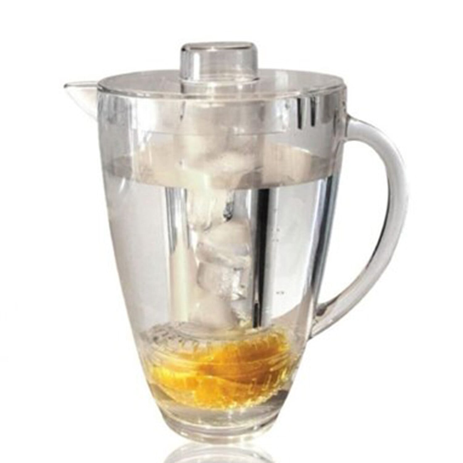 Infused Pitcher-Removable Fruit Infuser 100% BPA Free 2.4-2.8L - Crystal