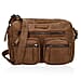 Enrico Benetti PU Shoulder Bag (Size 24x9x15 cm) - Camel