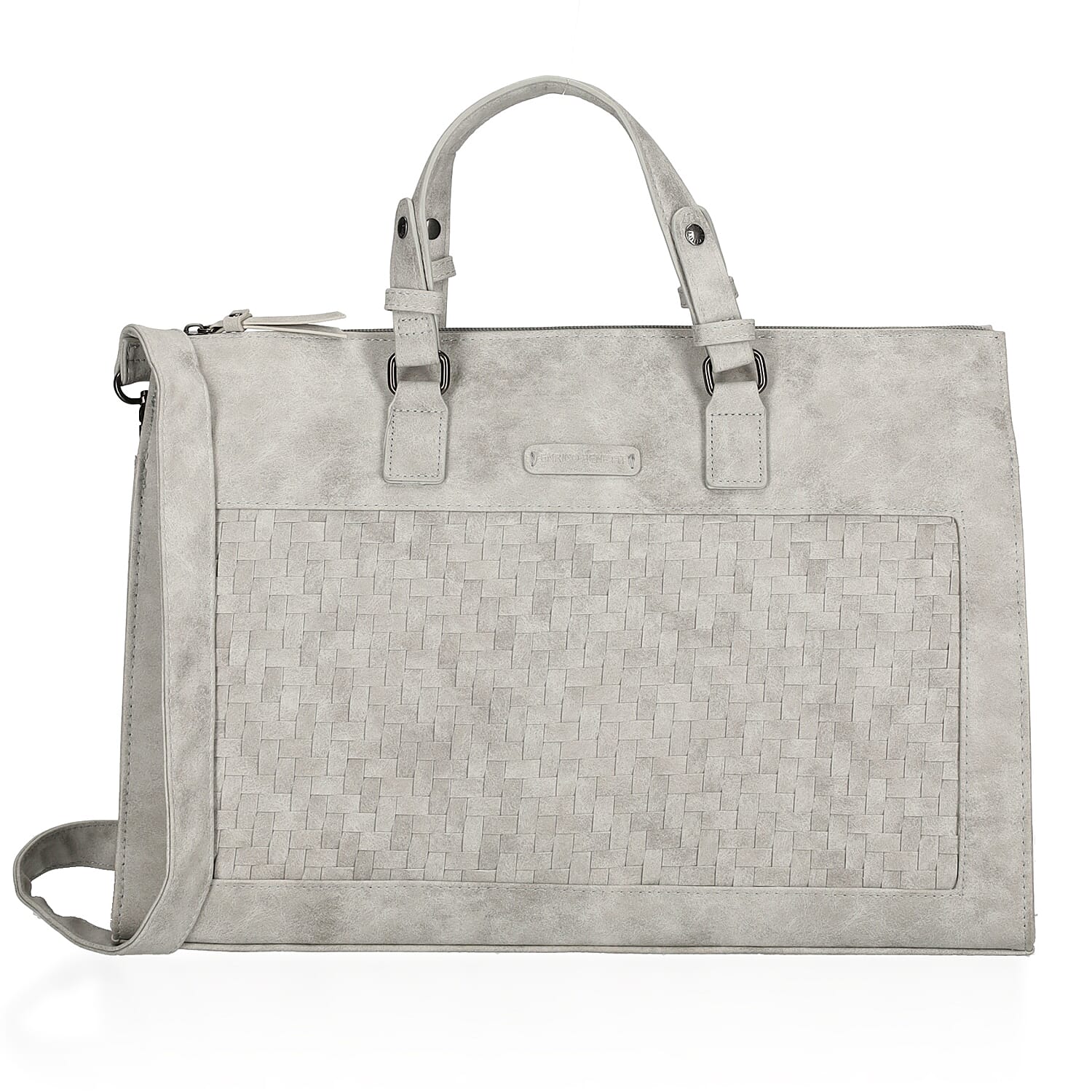 Enrico Benetti PU Bag (Size 27x15x39 cm) - Light Grey