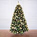 6.5ft Northern Lights Christmas Tree - Includes 120 Gold & Copper Decorations & 120 Clear Lights 1014 Tips - Diameter 122cm