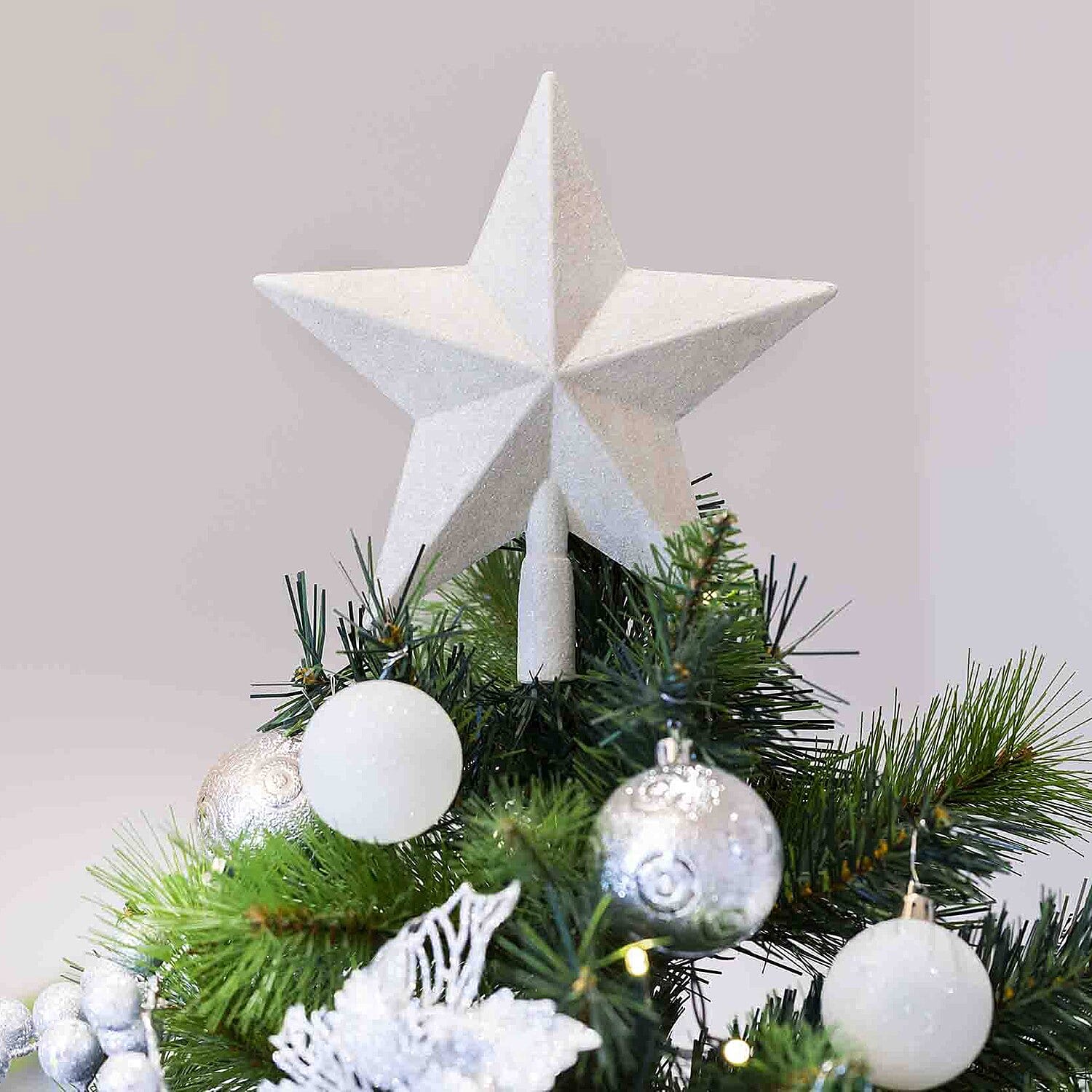 Decorative Tree (Size 1x1x6 cm) - Silver