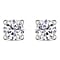 Luxuriant Diamond -SGL Certified 9K White Gold 1ct Lab Grown Diamond (VS-GH) Earrings (Push Back)