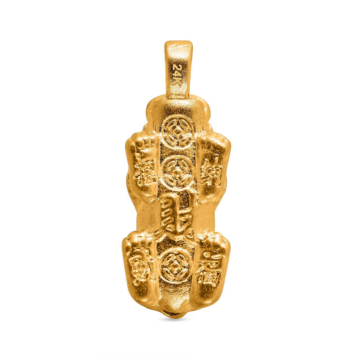 24K Yellow Gold Pixiu Pendant 24K Yellow Gold Pixiu Pendant