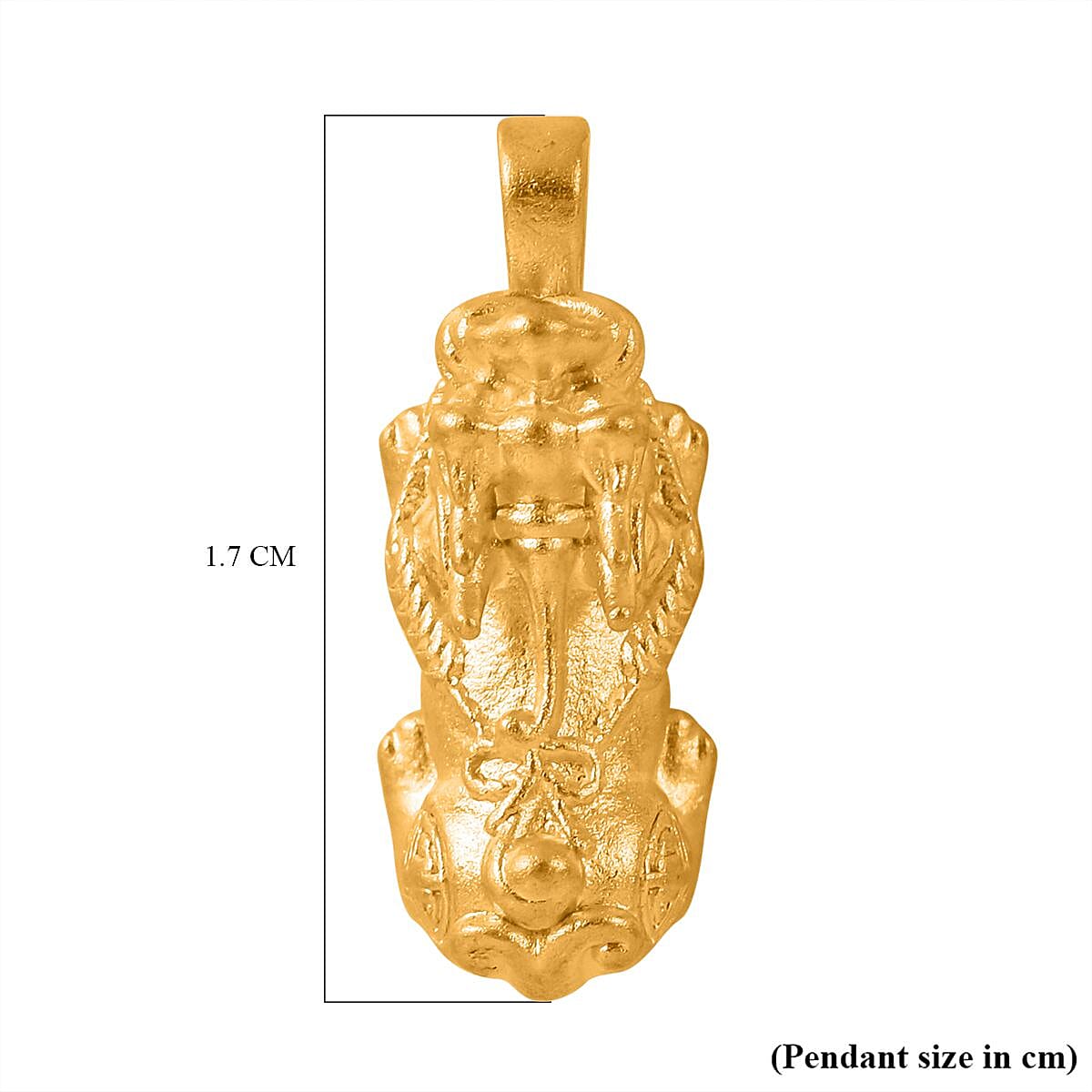 24K Yellow Gold Pixiu Pendant 24K Yellow Gold Pixiu Pendant