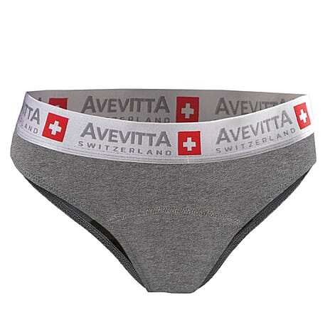 Sankom Avevitta Leakproof, Antibacteria Underwear for Women (Size M) - Grey