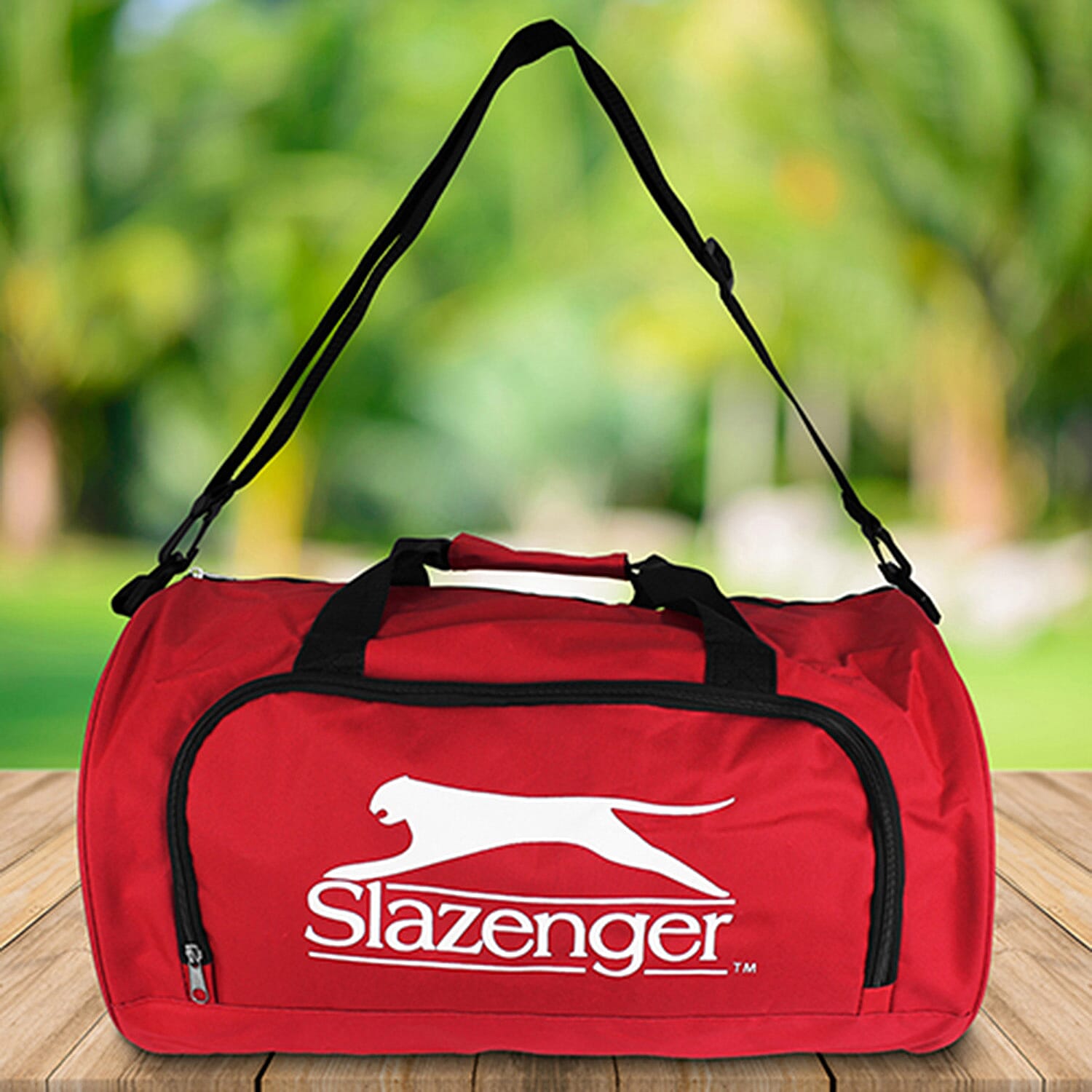 Slazenger Sport-Travel Bag 4a with 130cm Shoulder Strap (Size 50x30x30 cm) - Red