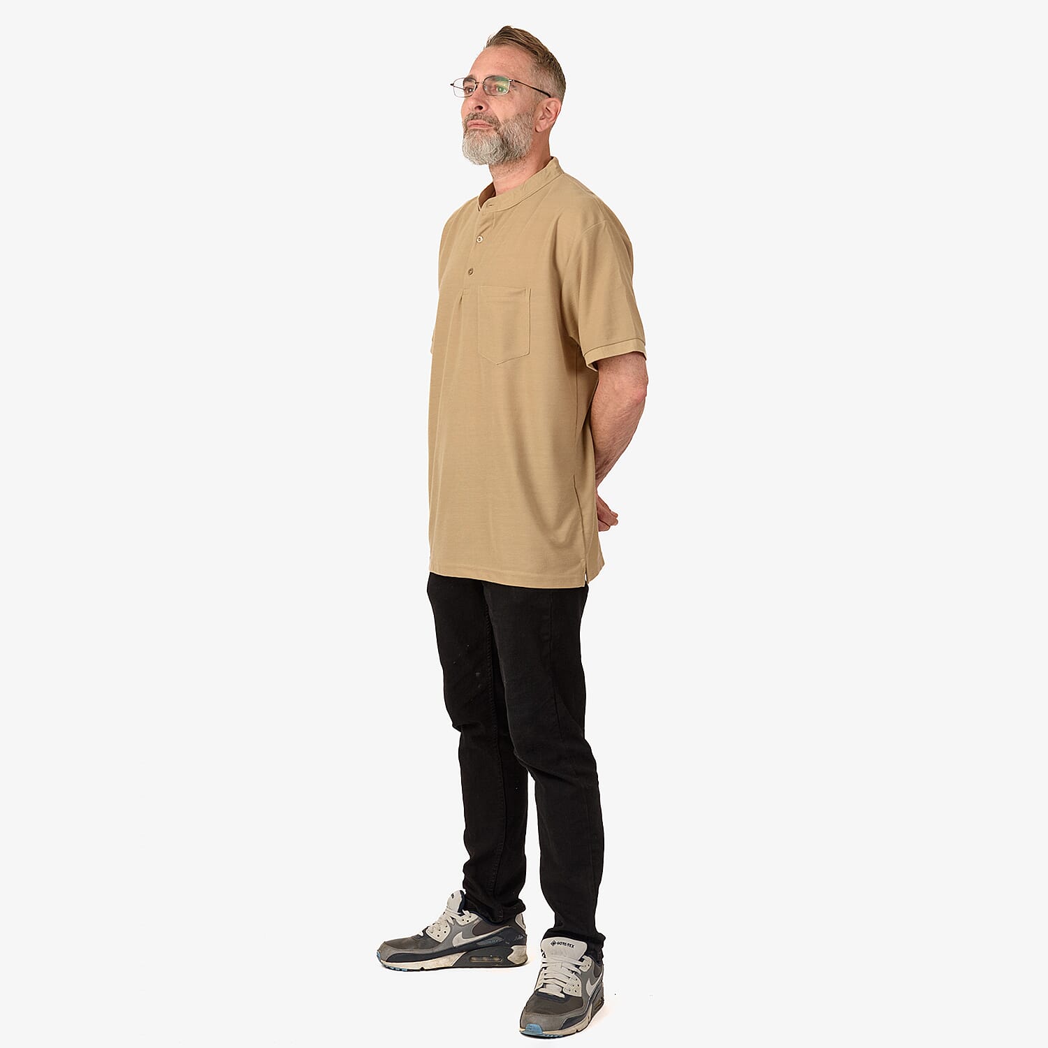 Charles Norton Polyester TShirt  - Beige