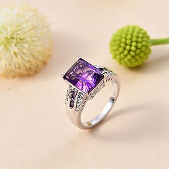 https://tjcuk.sirv.com/Products/78/9/7896438/African-Amethyst-White-Zircon-Main-Stone-With-Side-Stone-Ring-in-rhodi_7896438_1.jpg?w=342&h=342