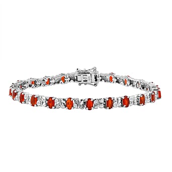 https://tjcuk.sirv.com/Products/78/9/7896547/Cherry-Fire-Opal-White-Zircon-Linking-Bracelet-Size-7-5-in-rhodium-Ste_7896547.jpg?w=342&h=342
