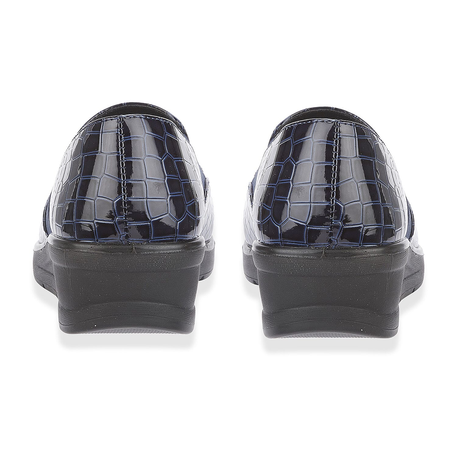 AGATHA Ladies Lightweight Twin Gusset Slip-on Comfort Shoe