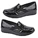 AGATHA Ladies Lightweight Twin Gusset Slip-on Comfort Shoe