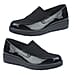 Ladies BARBARA Crinkle Patent Comfort Shoe