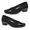 Shoe Tree Ladies Diana Light Weight Two Tone Court Shoe