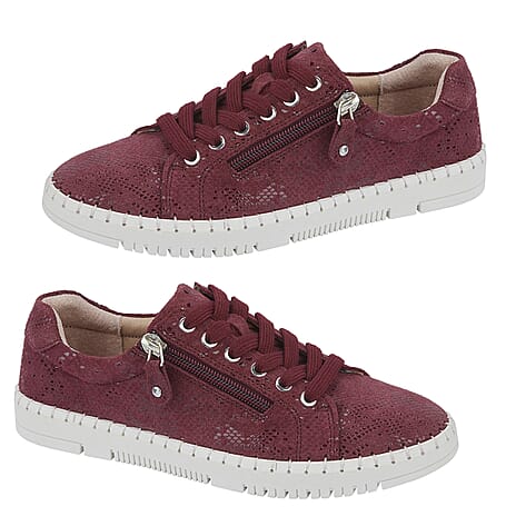 Ladies Shoe (Size 6) - Plum