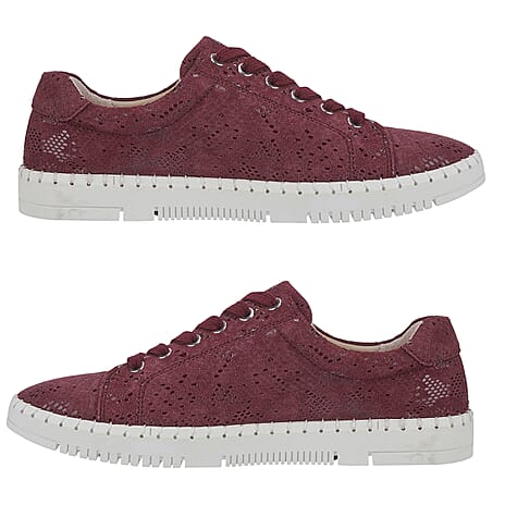 Ladies Shoe (Size 6) - Plum