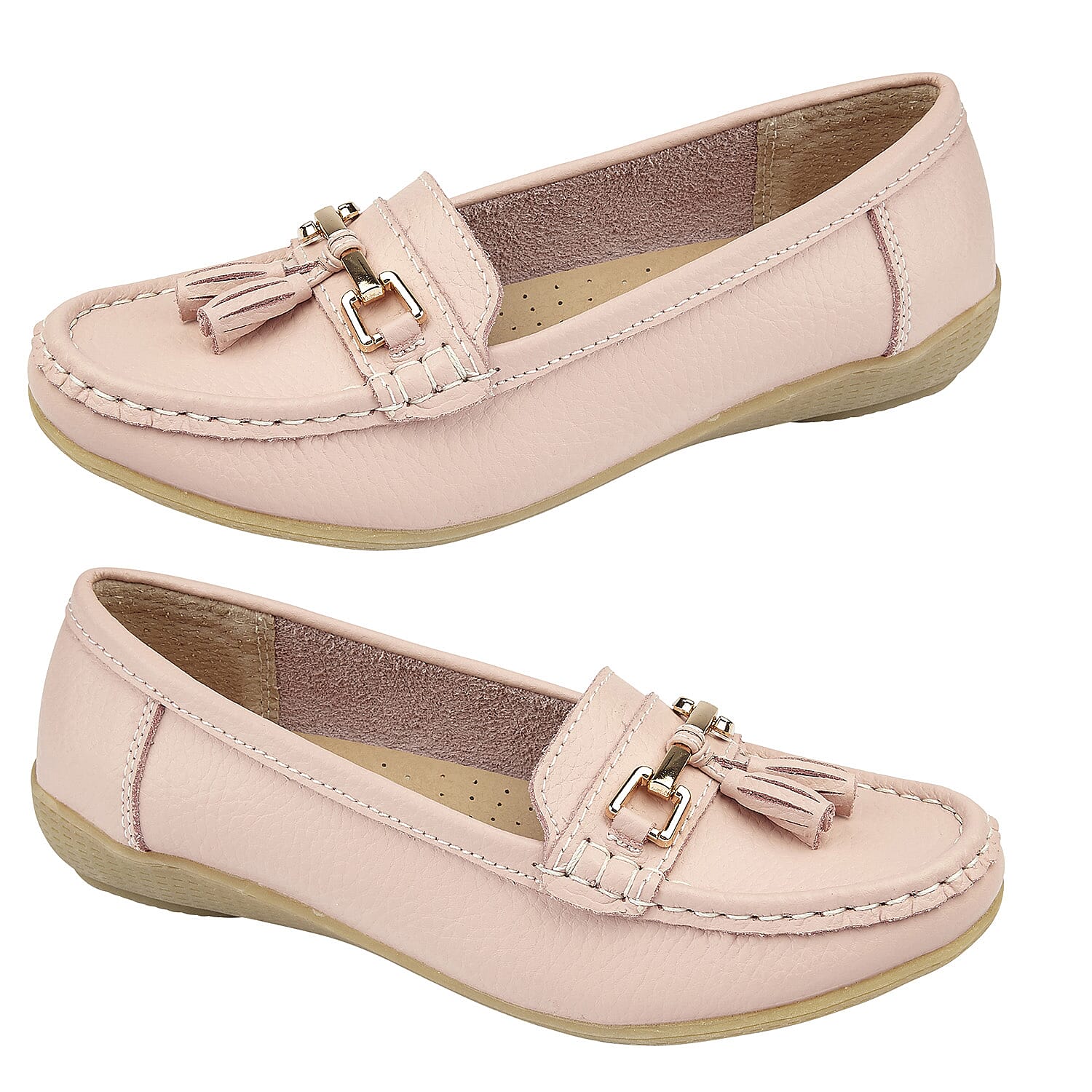 JO & JOE Ladies NAUTICAL Leather Loafer with Tassel