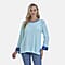 La Marey Round Neck Quarter Sleeve Jersey Jumper