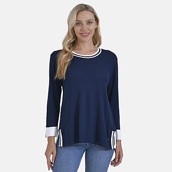 https://tjcuk.sirv.com/Products/78/9/7897688/La-Marey-Round-Neck-Quarter-Sleeve-Jersey-Top-Size-XXL-Navy_7897688.jpg?w=342&h=342