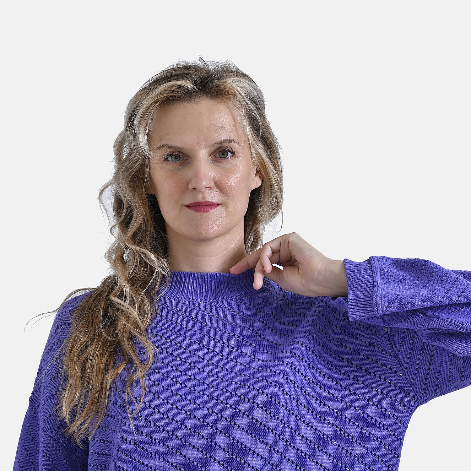 La Marey Viscose Solid Cardigan and Sweater-Jumper