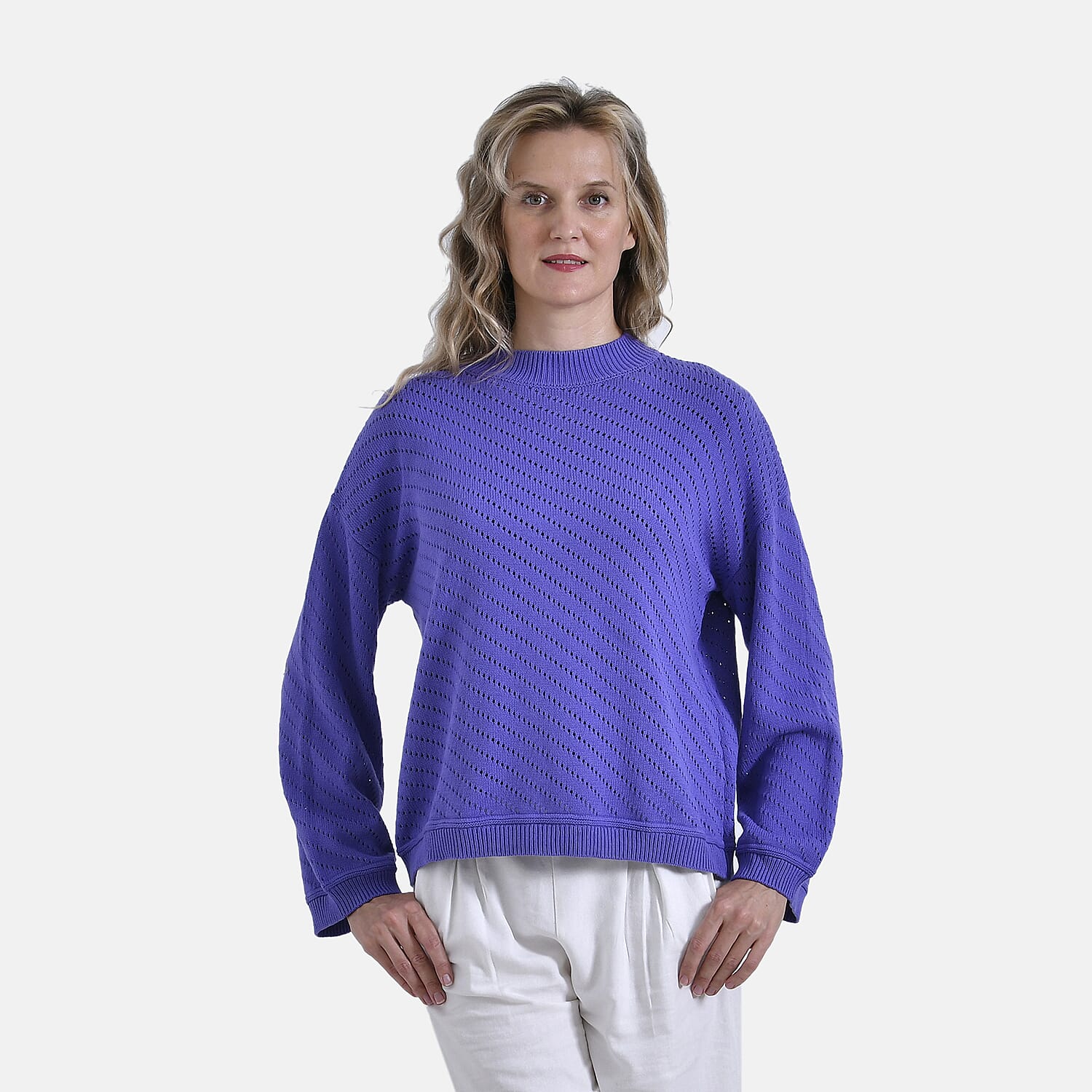 La Marey Viscose Solid Cardigan and Sweater-Jumper