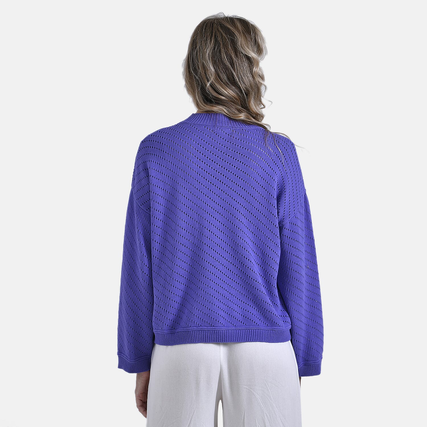 La Marey Viscose Solid Cardigan and Sweater-Jumper