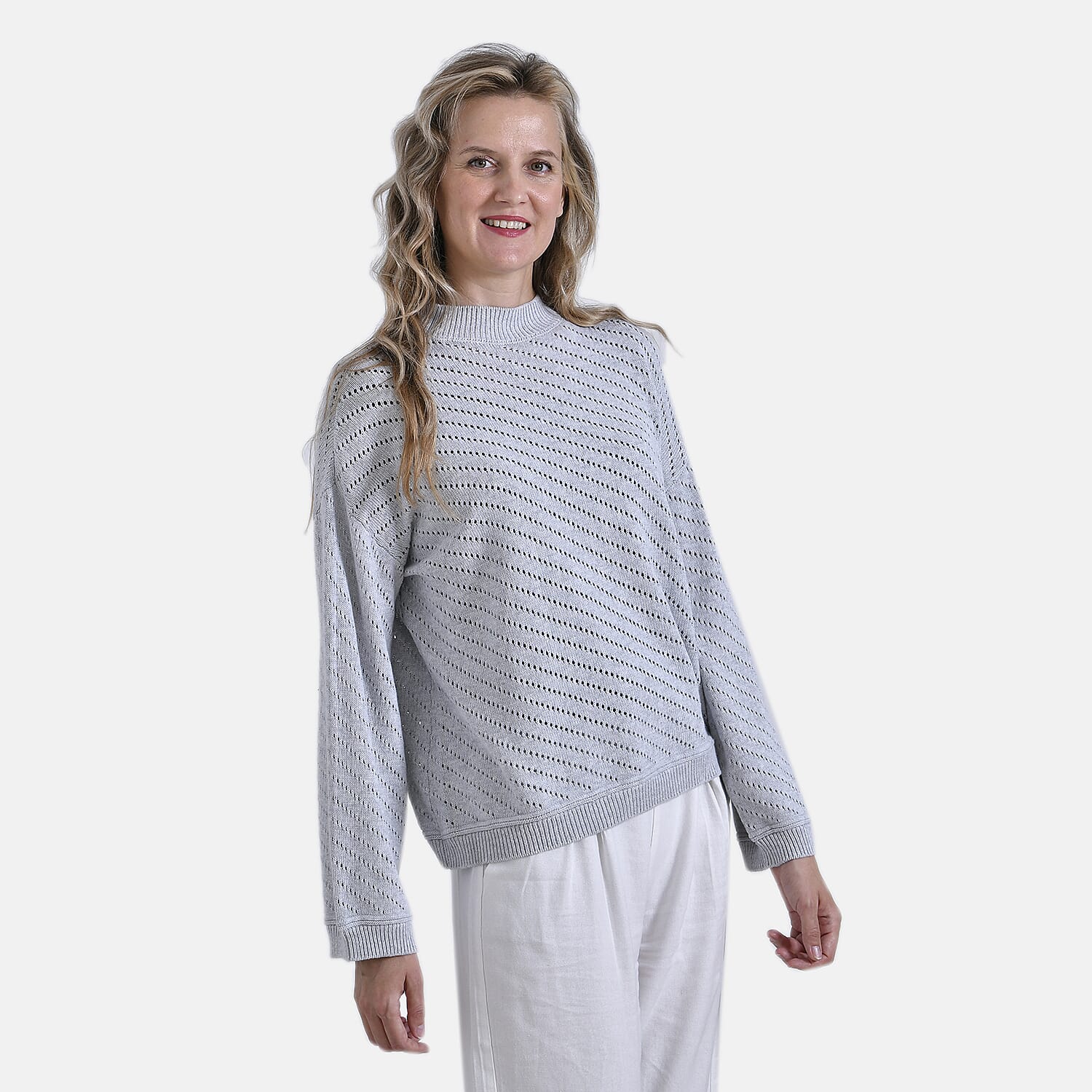 La Marey Viscose Solid Cardigan and Sweater-Jumper