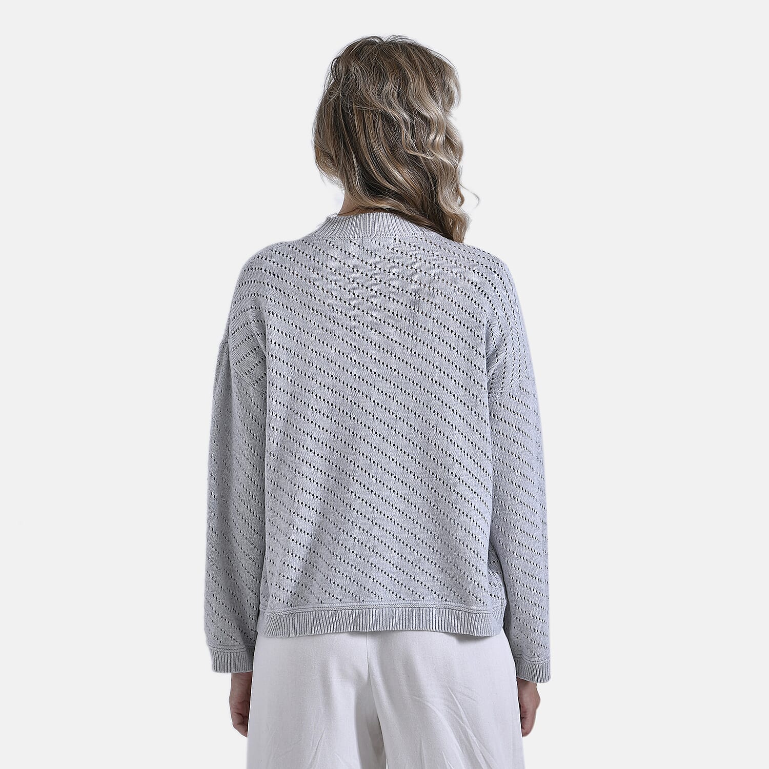 La Marey Viscose Solid Cardigan and Sweater-Jumper