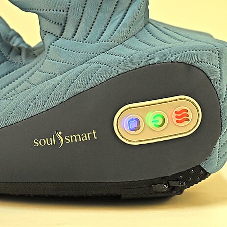 Soul Smart New Design Kneading - Scrapping Massager (Power 2000mAh) - Black - Blue