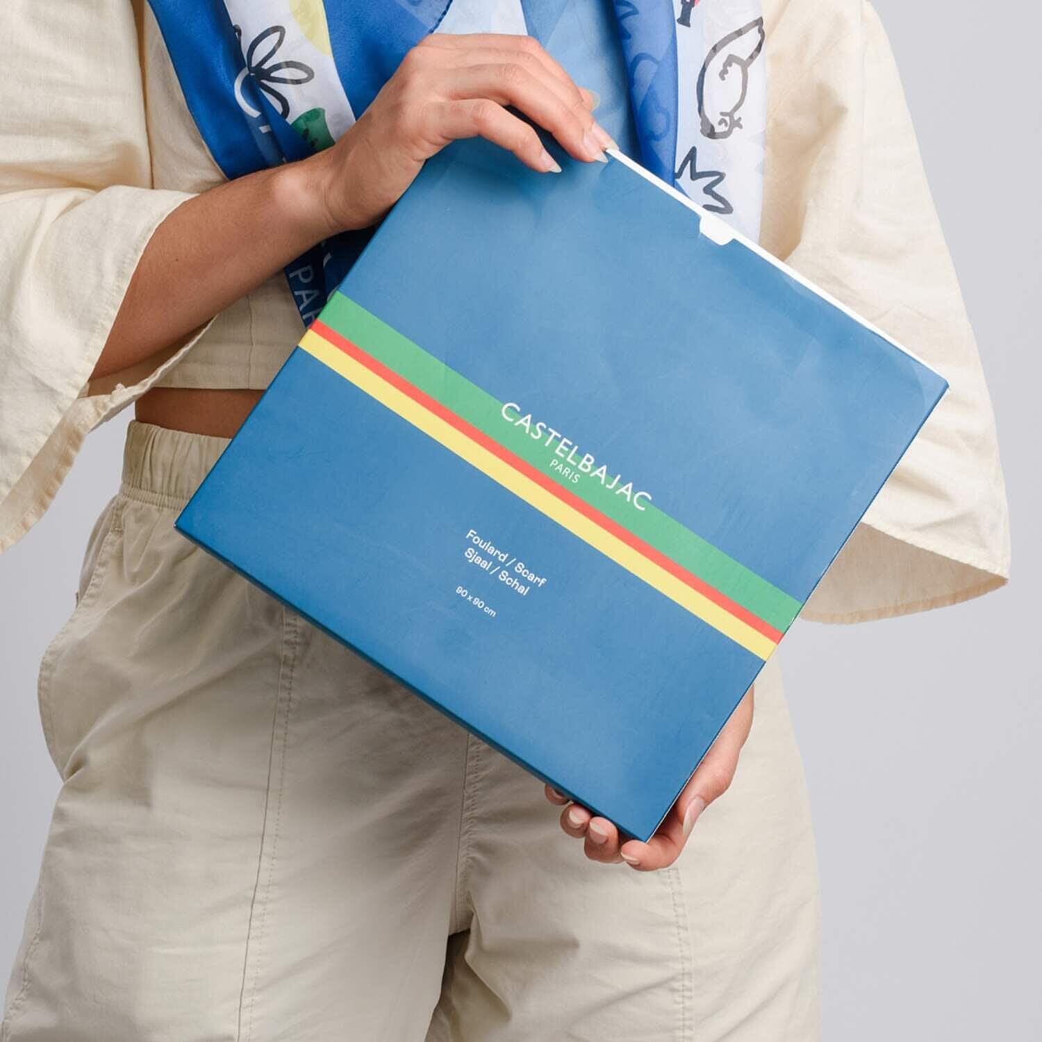 JC De Castelbajac Scarf With Gift Box