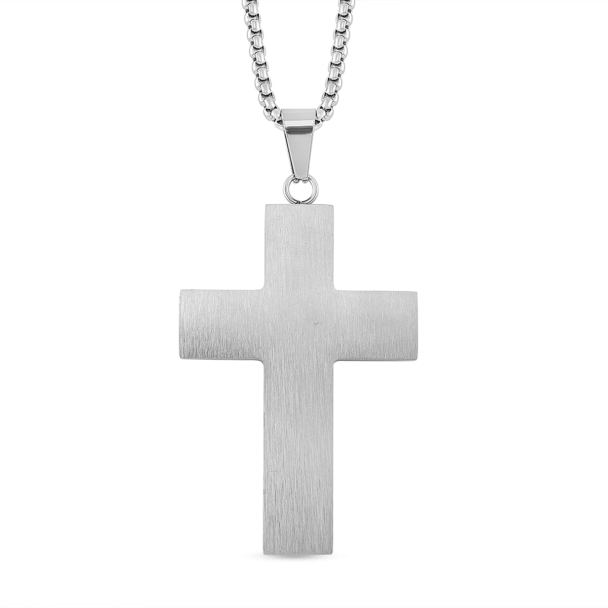 NY Closeout - Cross Pendant With Chain (Size - 22)