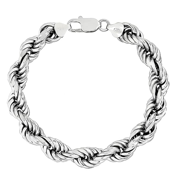 La Bella Fine Italian Jewellery Handmade Sterling Silver Rope