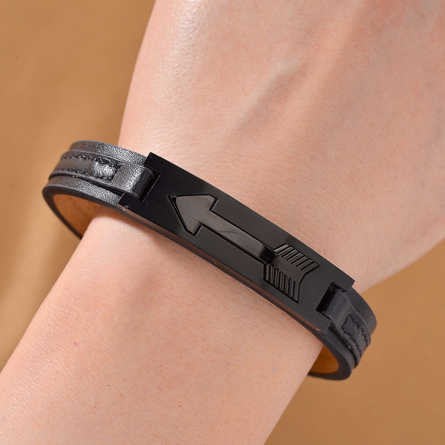 Genuine Leather Bracelet (Size - 8)