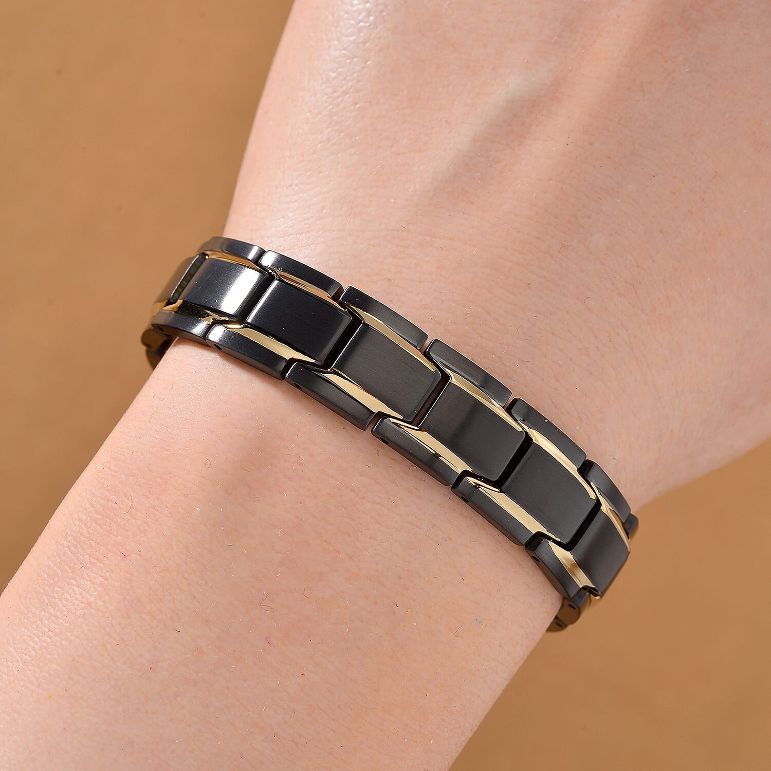 Bracelet (Size - 8.5) in Two Tone