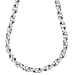 La Bella Handmade Chunky Prince of Wales Necklace (Size - 20) With Lobster Clasp in Sterling Silver, Silver Wt.52.68 Gms.