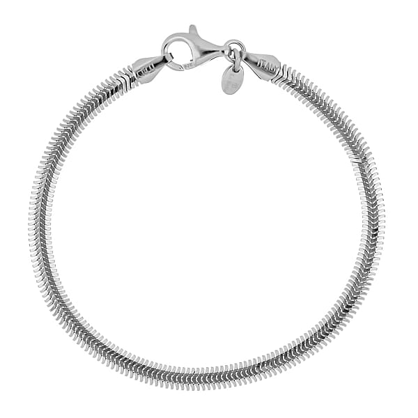 Sterling Silver Bracelet (Size 7.5), Silver Wt. 5.69 Gms 7905074 TJC
