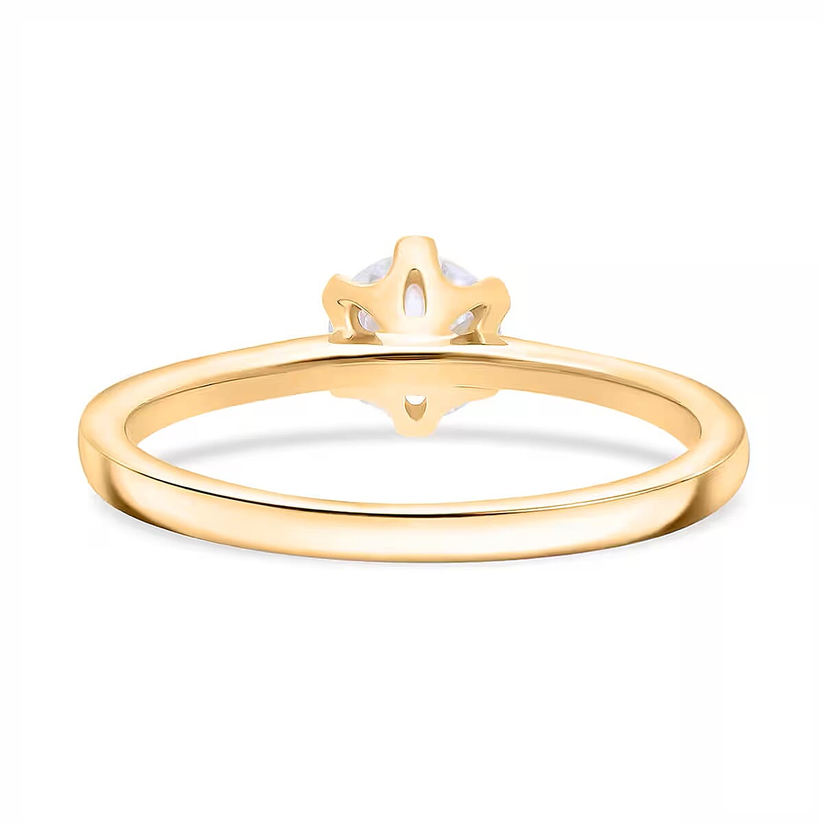 Luxuriant Diamond  - 9K Gold SGL Certified VS- EF Lab Grown Diamond Ring