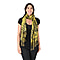 Leopard Pattern 100% Viscose Pashmina Jacquard Pattern Scarf -  - Yellow
