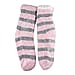 DOD- Elizabeth Rose Chenille Stripes Chunky Socks - Grey