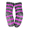 DOD- Elizabeth Rose Chenille Stripes Chunky Socks - Cerise