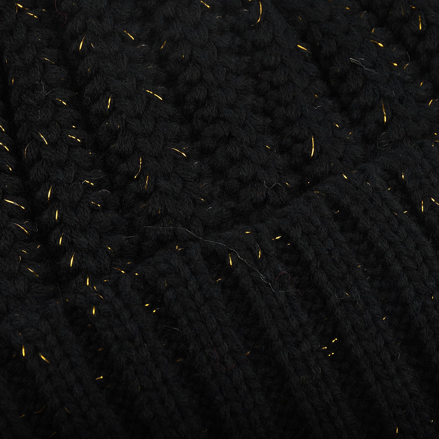 Ladies Animal Pattern Bobble Hat