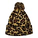 Ladies Animal Pattern Bobble Hat