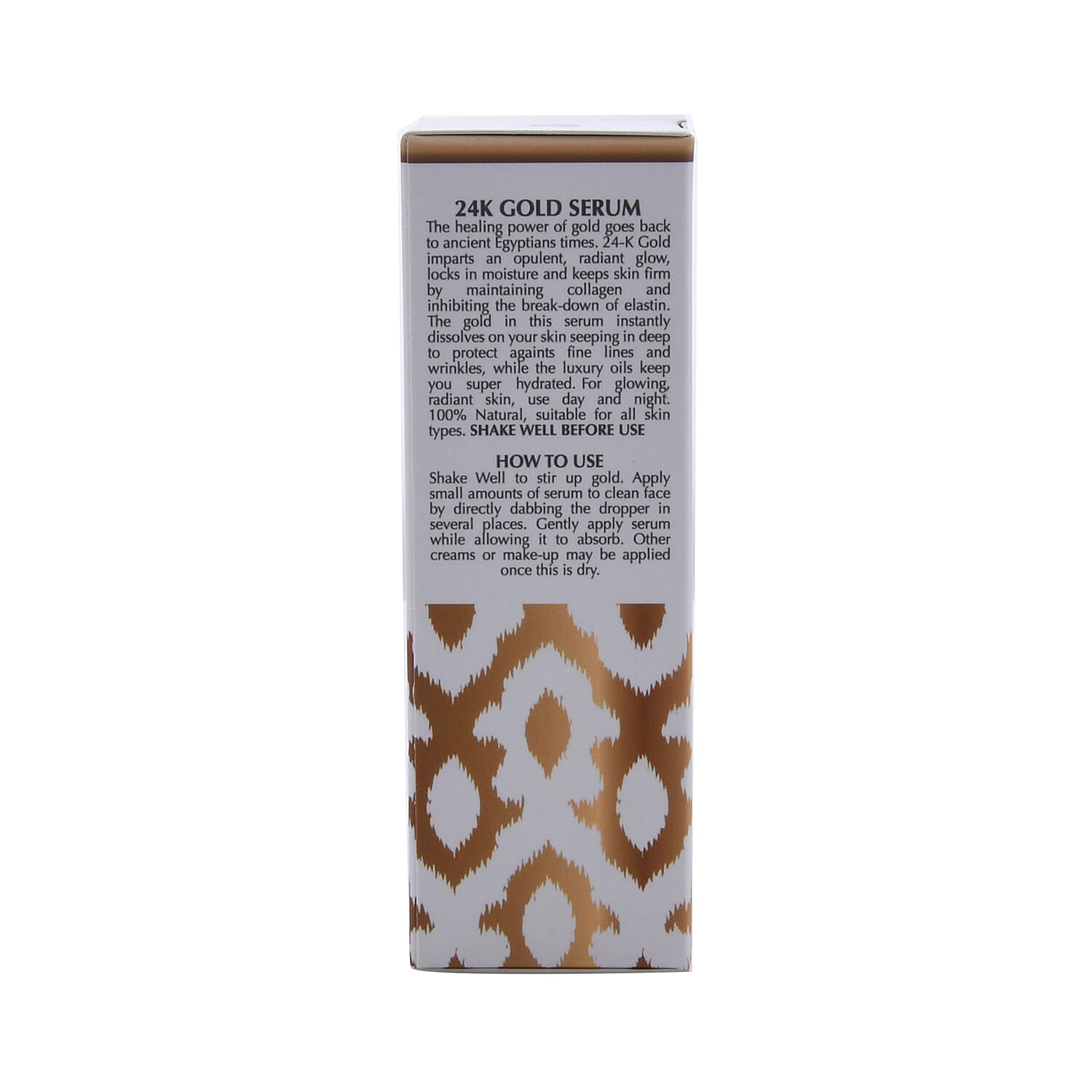 LeafJuice: 24K Gold Anti-Aging Facial Serum - 30ml