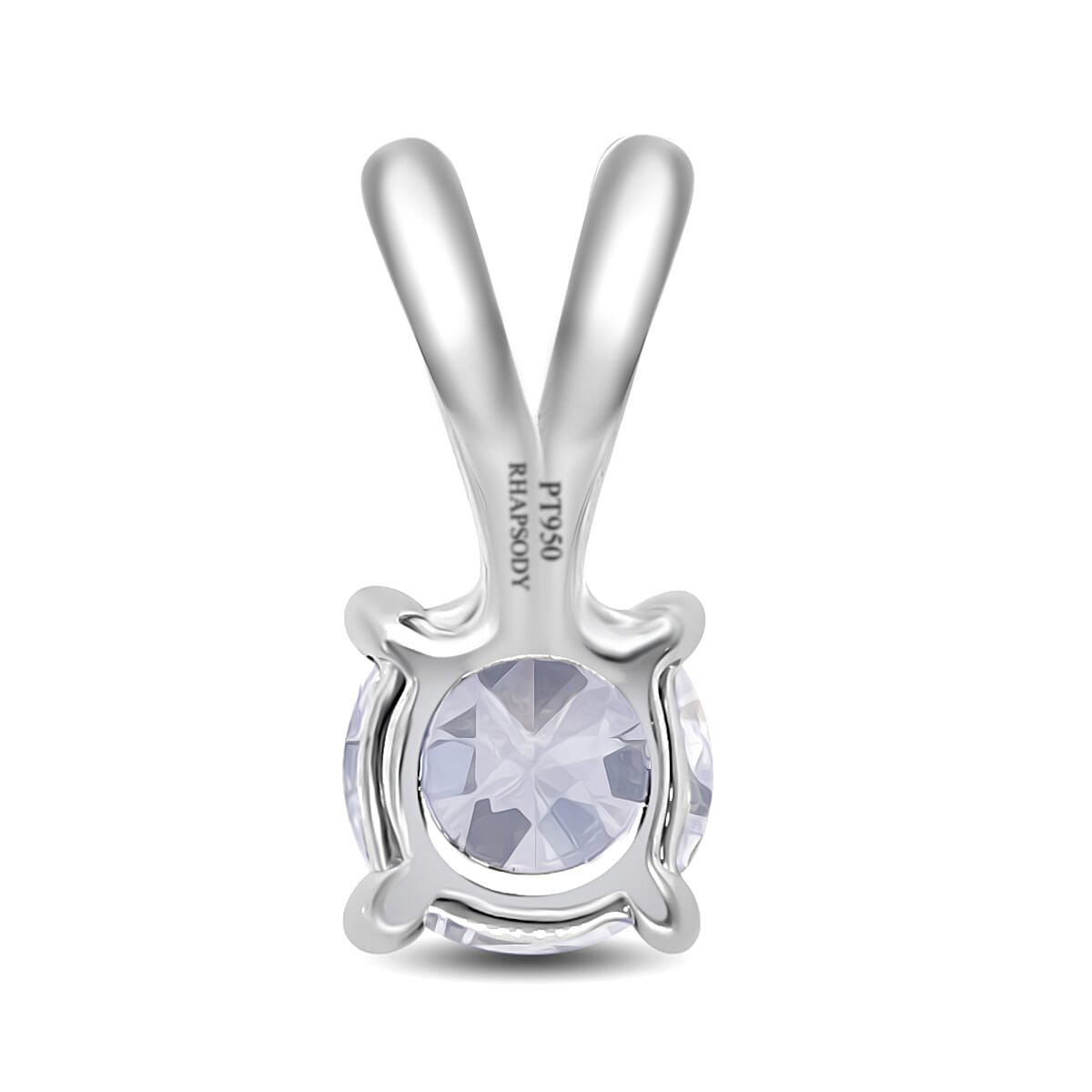 Luxuriant Diamond 950 Platinum IGI Certified Lab Grown Diamond (VS-E-F) Pendant 0.50 Ct.