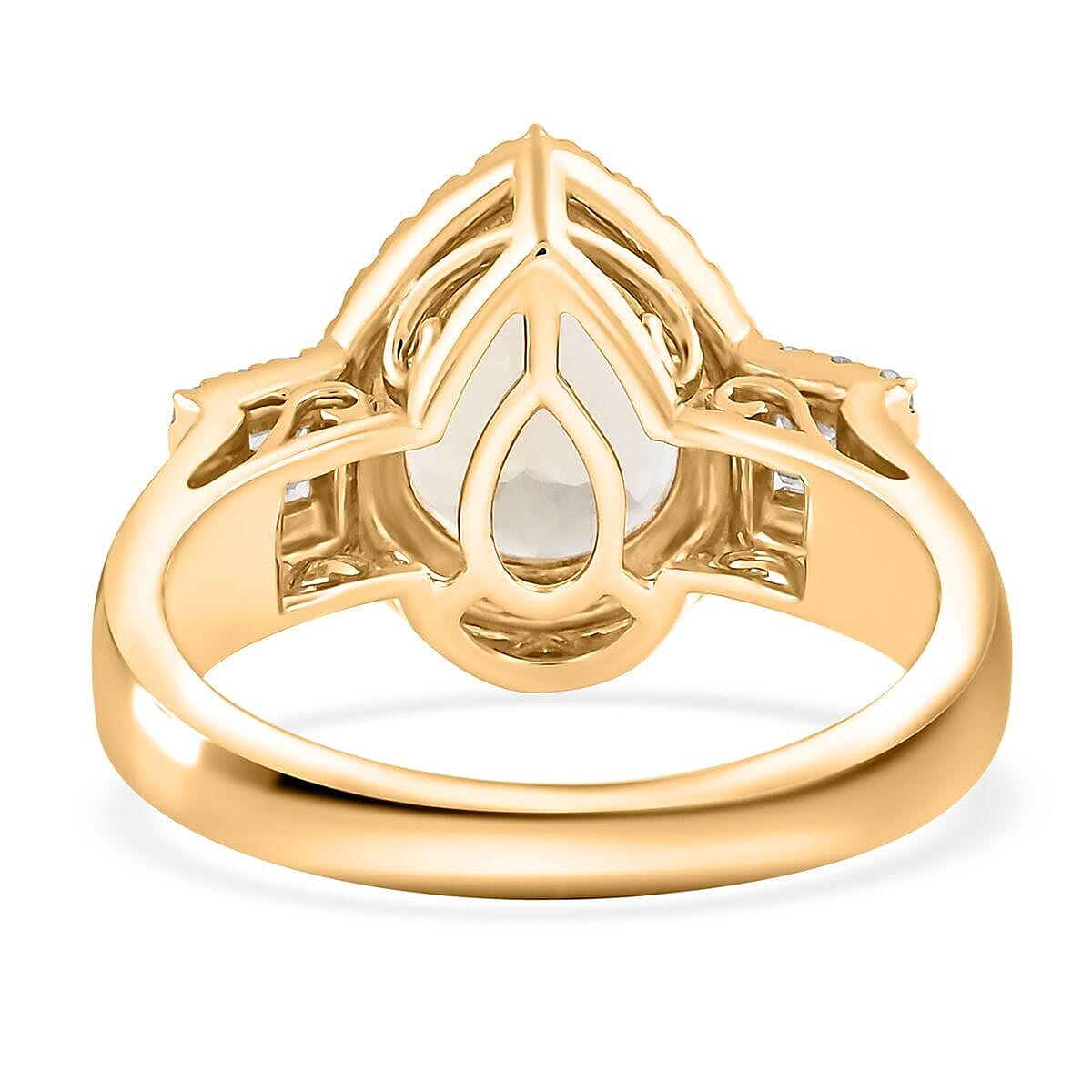 14K Yellow Gold AAA Turkizite , White Diamond I2 Ring 3.15 ct, Gold Wt. 5.85 Gms 3.150 Ct. 14K Yellow Gold AAA Turkizite , White Diamond I2 Ring 3.15 ct, Gold Wt. 5.85 Gms 3.150 Ct.